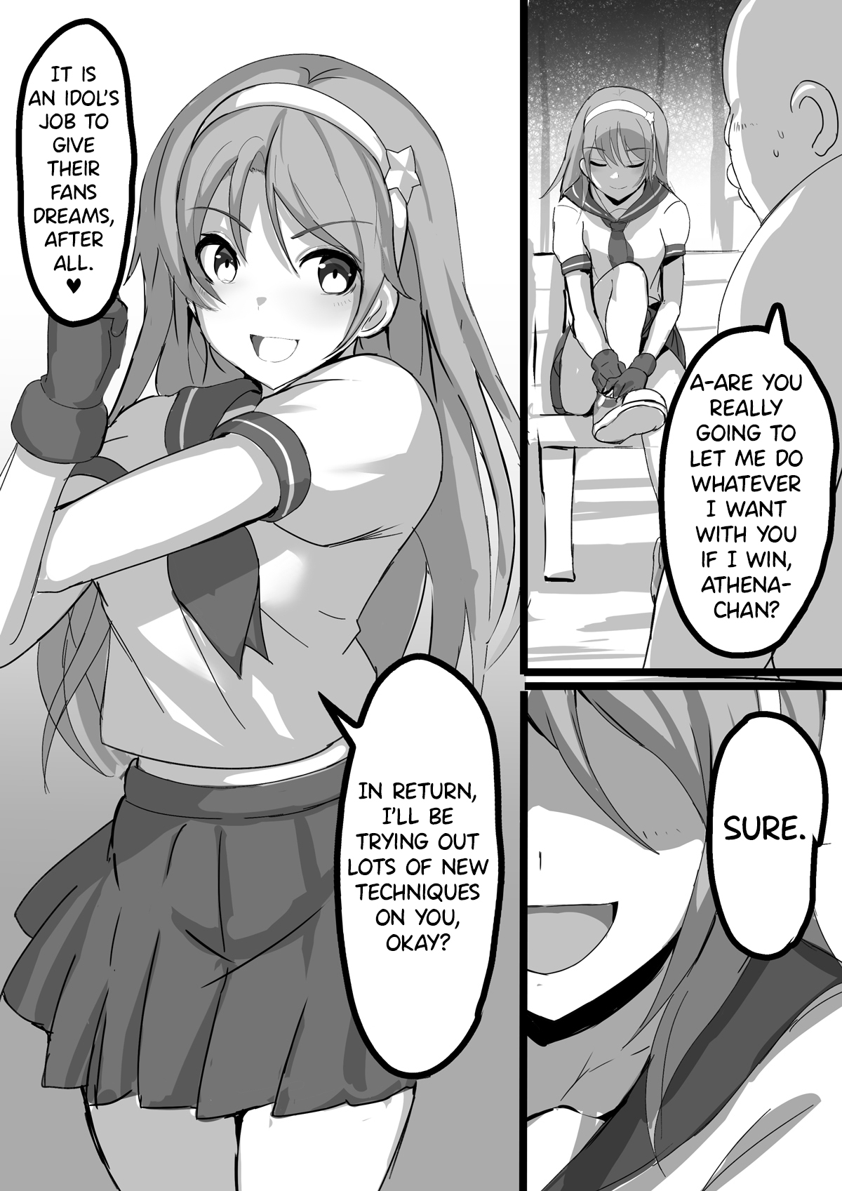 Athena Haiboku | Athena's Defeat page 1 full