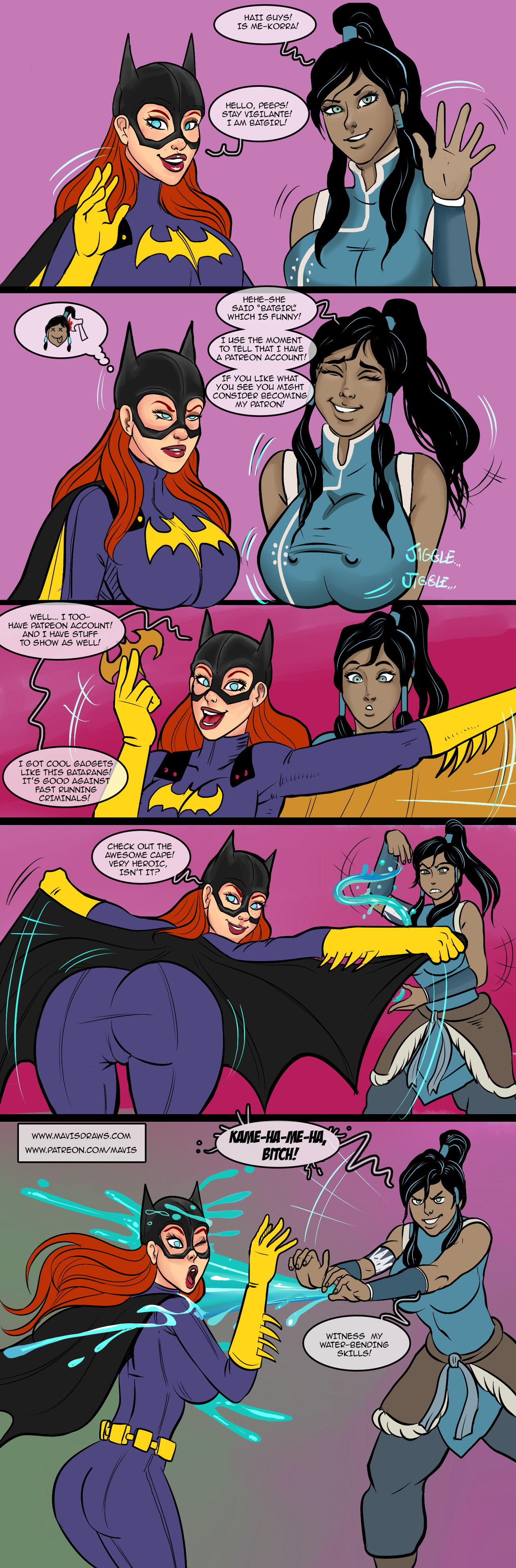 Korra-Barbie page 1 full