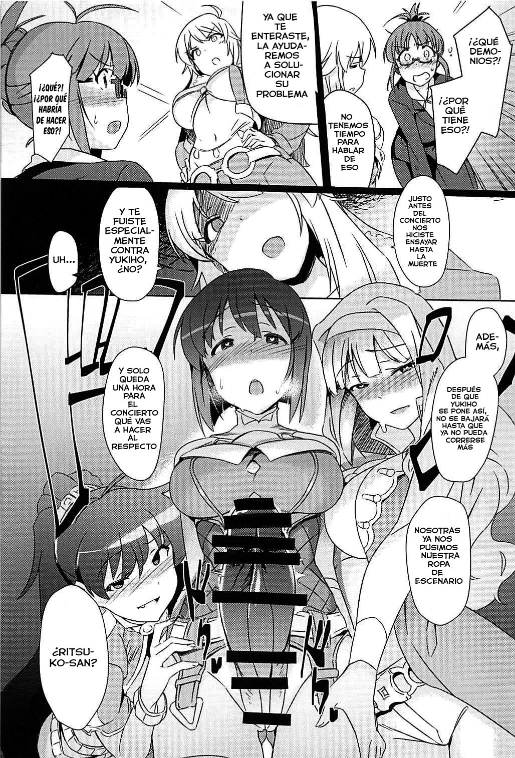 Yuki Chinpo Futanari Yukiho to Ritsuko ga Lesson Suru Hon page 9 full