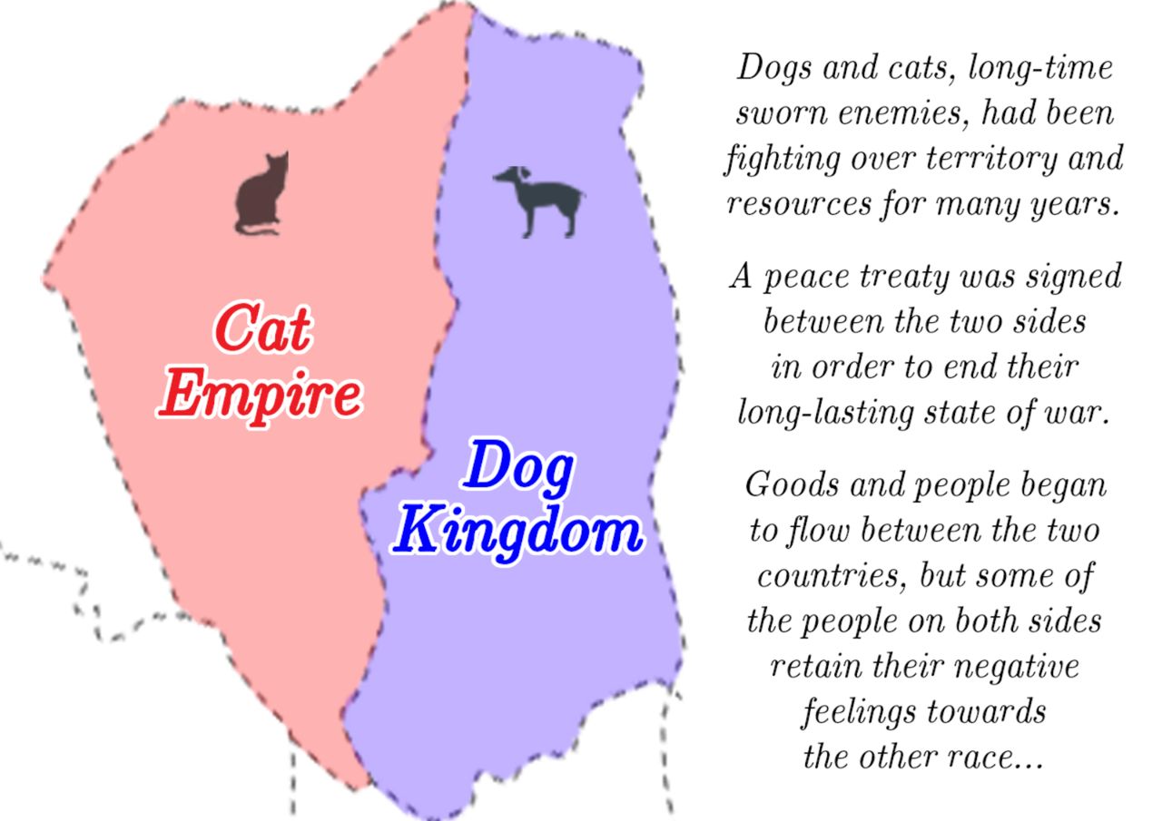 Inu Oukoku VS Neko Teikoku | Dog Kingdom VS Cat Empire page 2 full