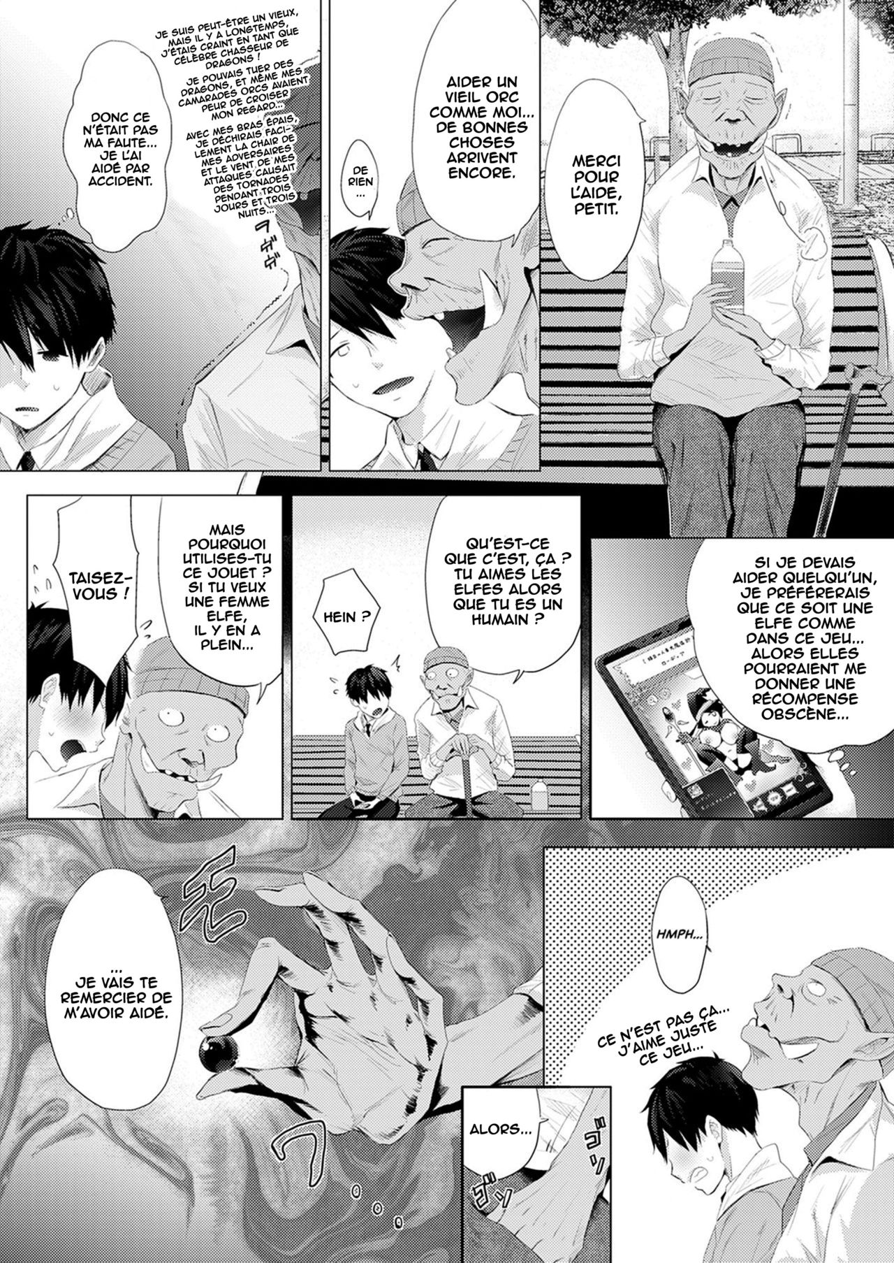 Orc Chinpo o Te ni Ireta! Elf Oyako o Ore Senyou Nama Onaho ni Shitatta www page 5 full