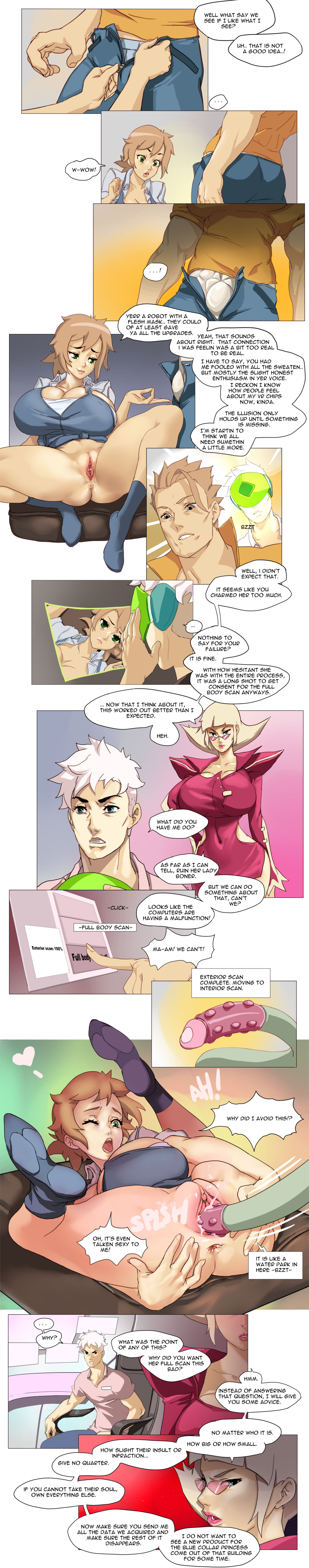 Intergalactic comic 6 - Maria page 9 full