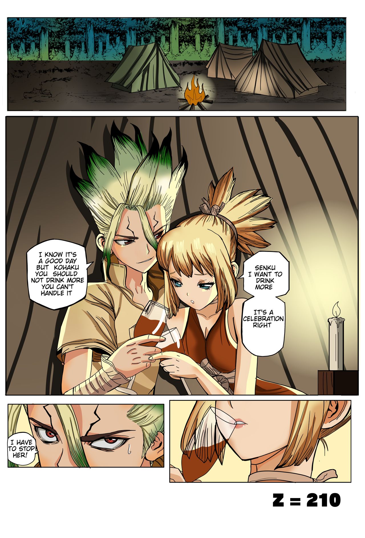 Senku X Kohaku You belong to me page 3 full