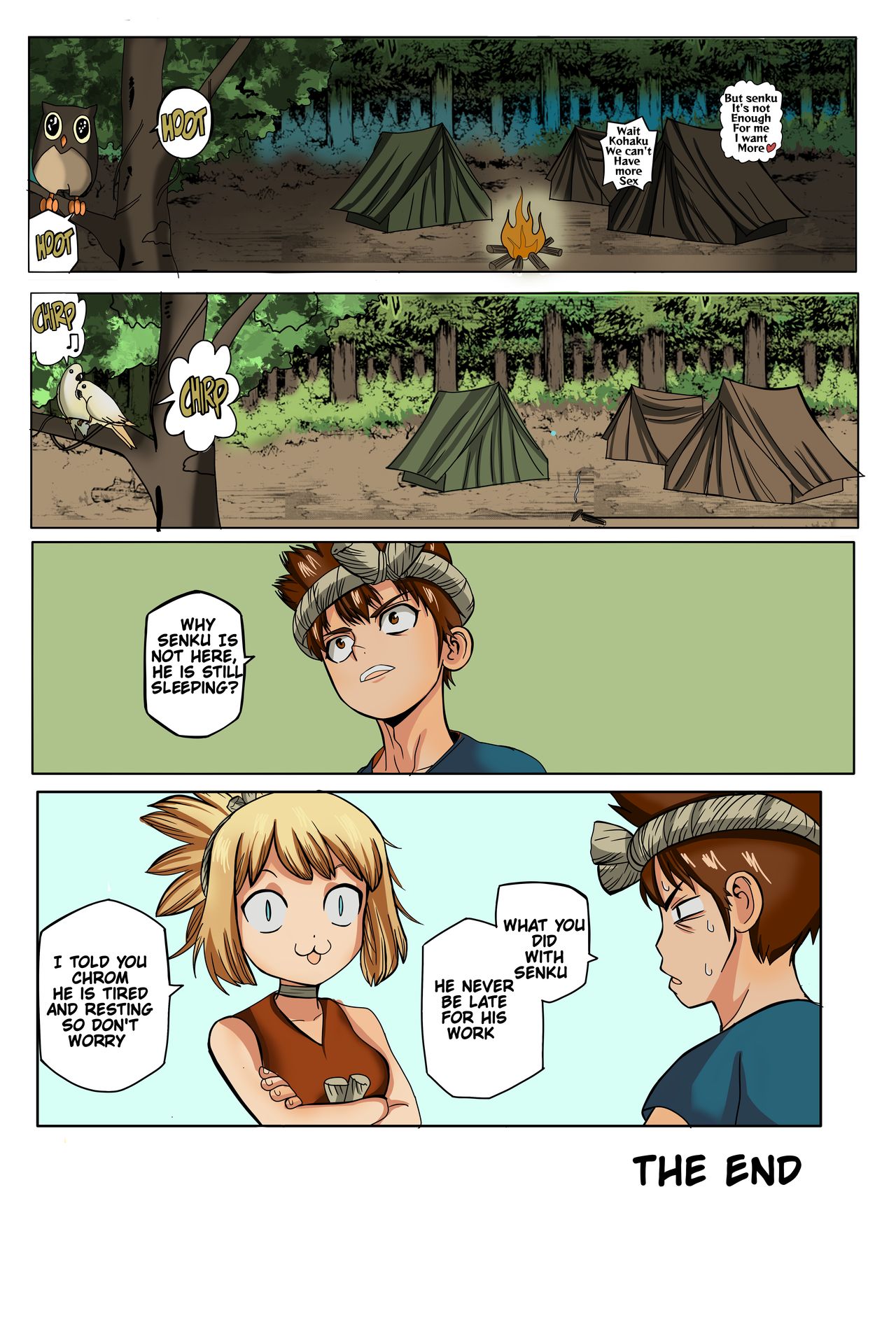 Senku X Kohaku You belong to me page 9 full