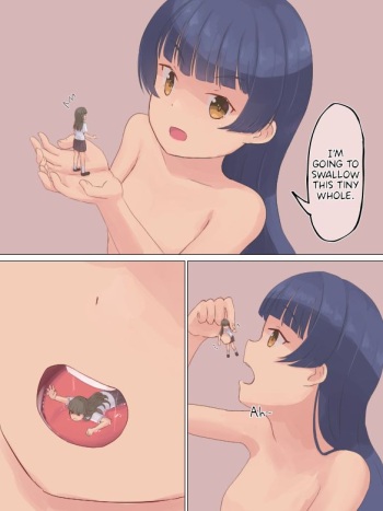 A Girl Showed Me How To Swallow and Digest A Tiny Whole cover