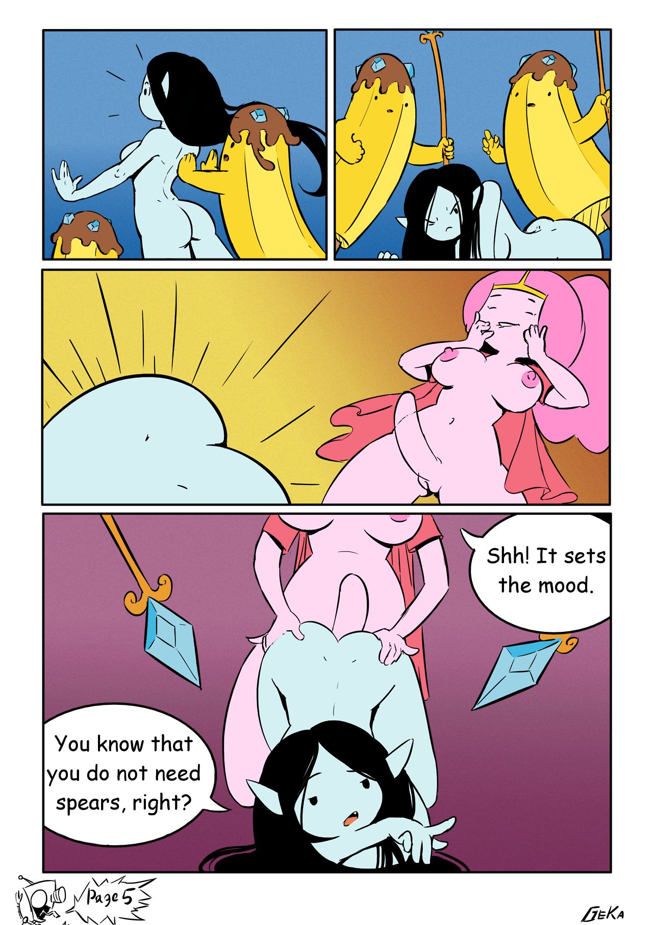 Bubbleline XXX Comic page 6 full