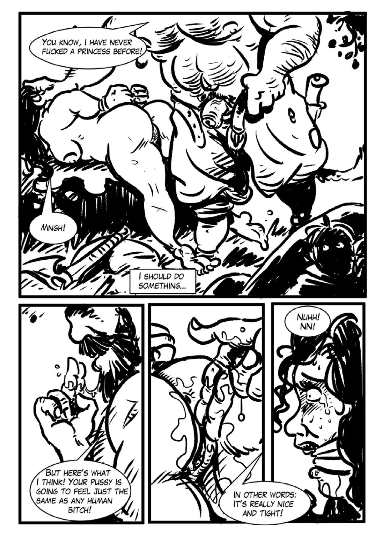 Wood Elf and the Princess page 3 full