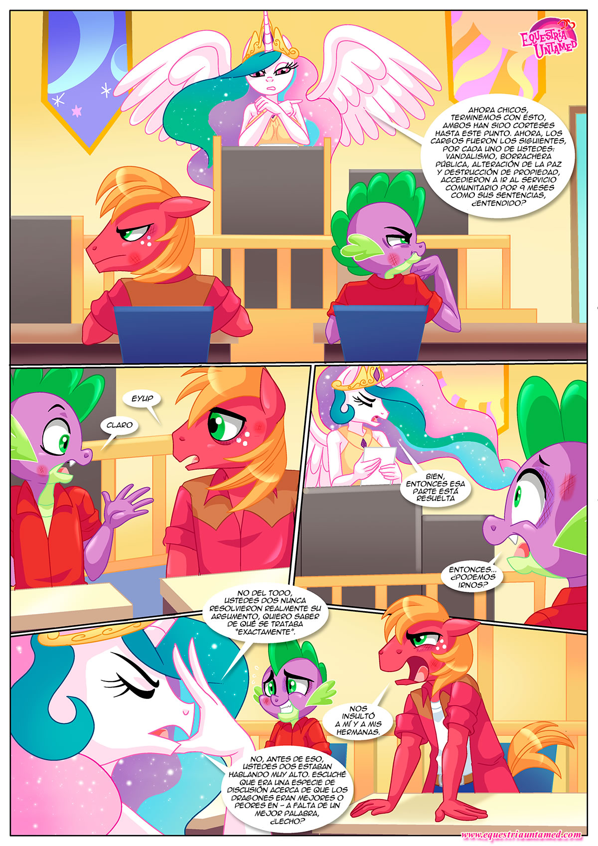 Como Equestria Resuelve Las Disputas page 5 full