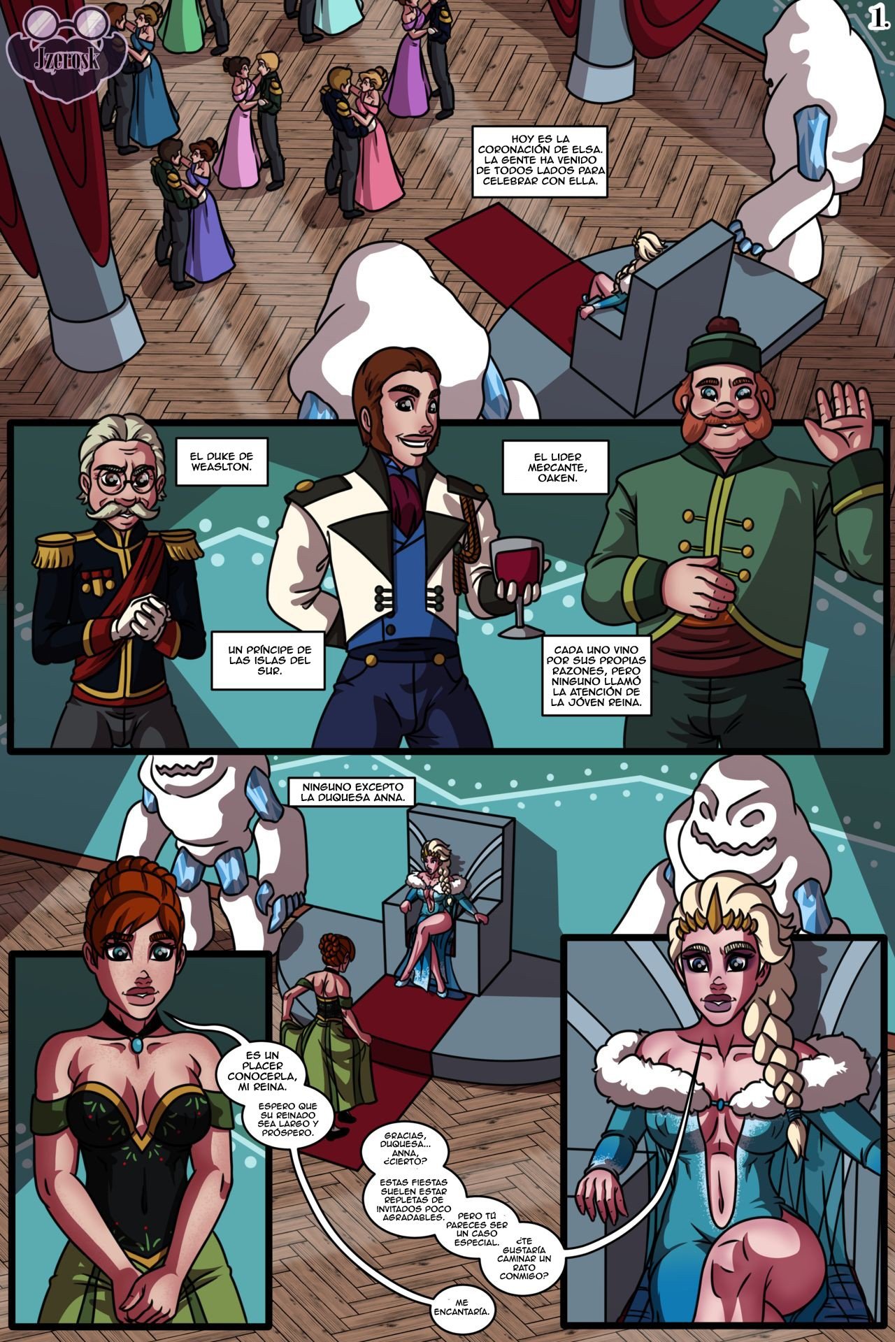 The Queen's Affair page 3 full