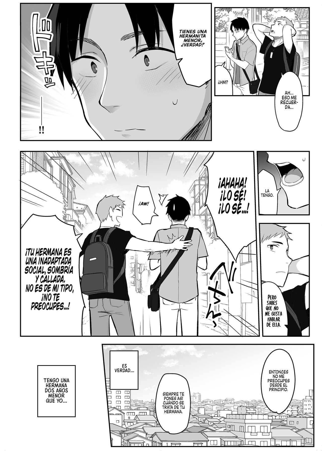 Moto InCha no Kyonyuu Yariman Imouto ga Erosugite, Onii-chan wa Mou...!! | Mi Hermanita quien era una comelibros se convirtió en una Puta de grandes Tetas, Entonces yo...!! page 3 full