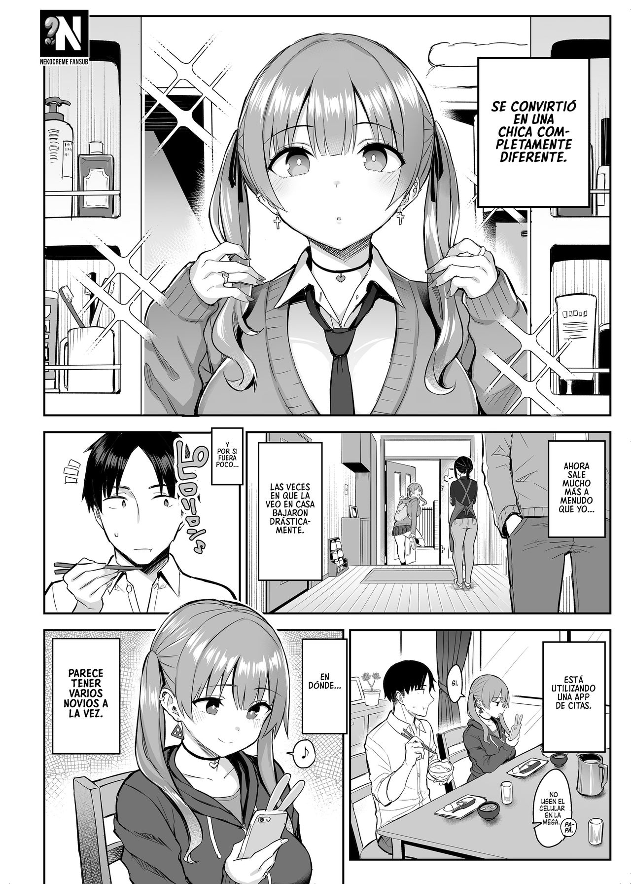 Moto InCha no Kyonyuu Yariman Imouto ga Erosugite, Onii-chan wa Mou...!! | Mi Hermanita quien era una comelibros se convirtió en una Puta de grandes Tetas, Entonces yo...!! page 5 full