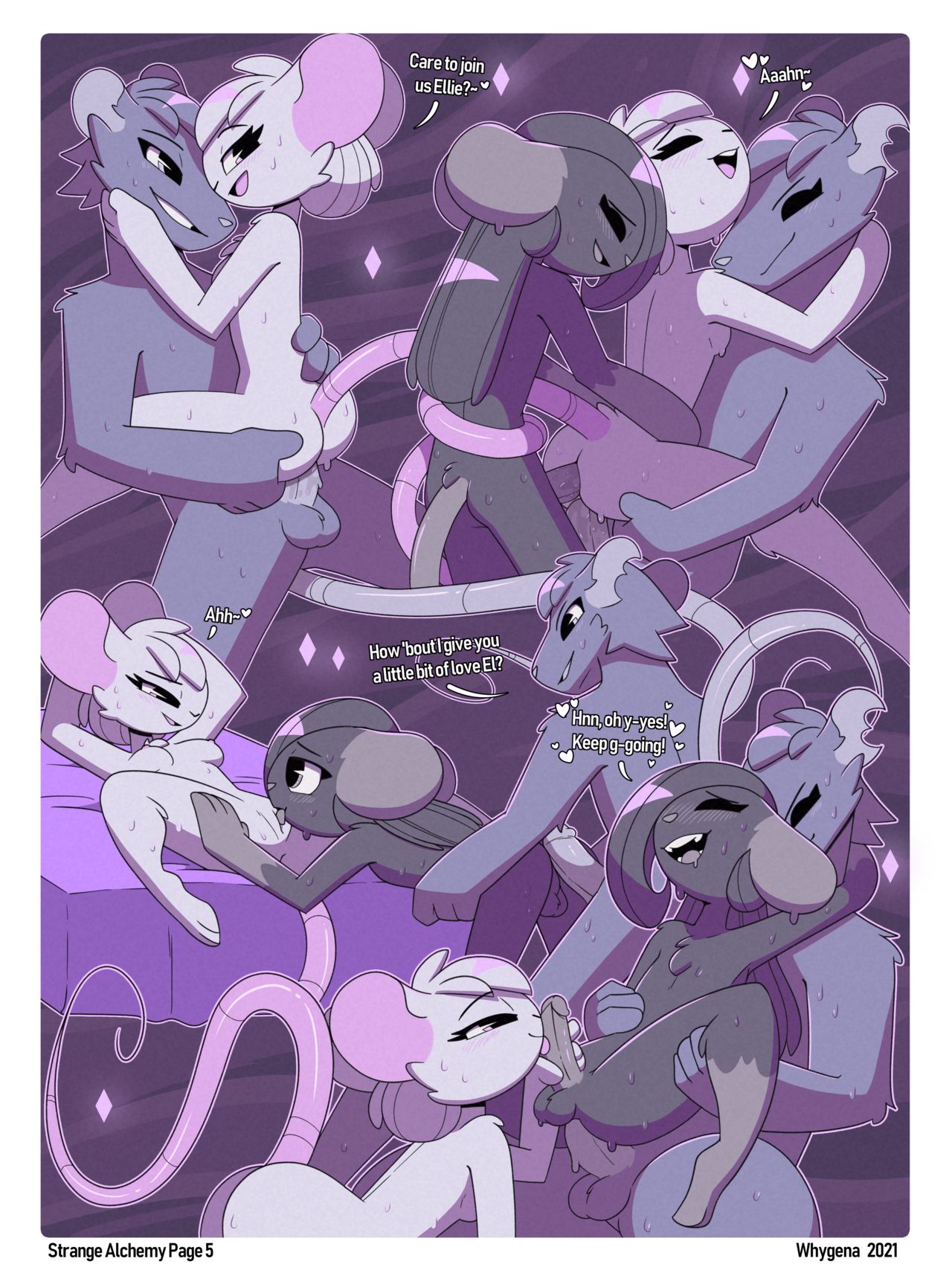 Strange Alchemy page 10 full