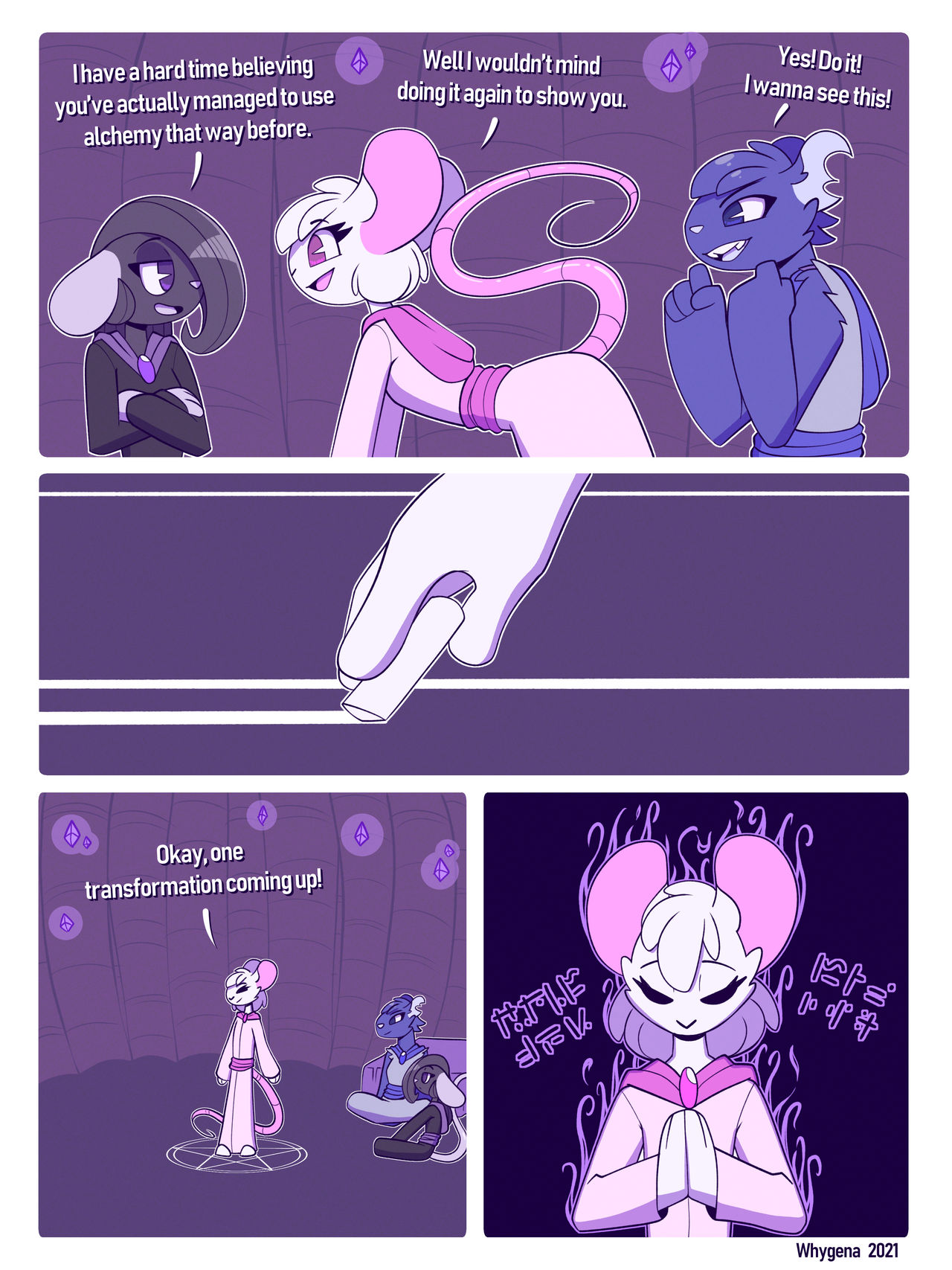 Strange Alchemy page 4 full