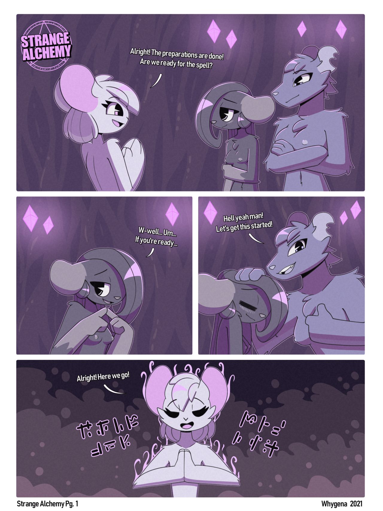 Strange Alchemy page 6 full