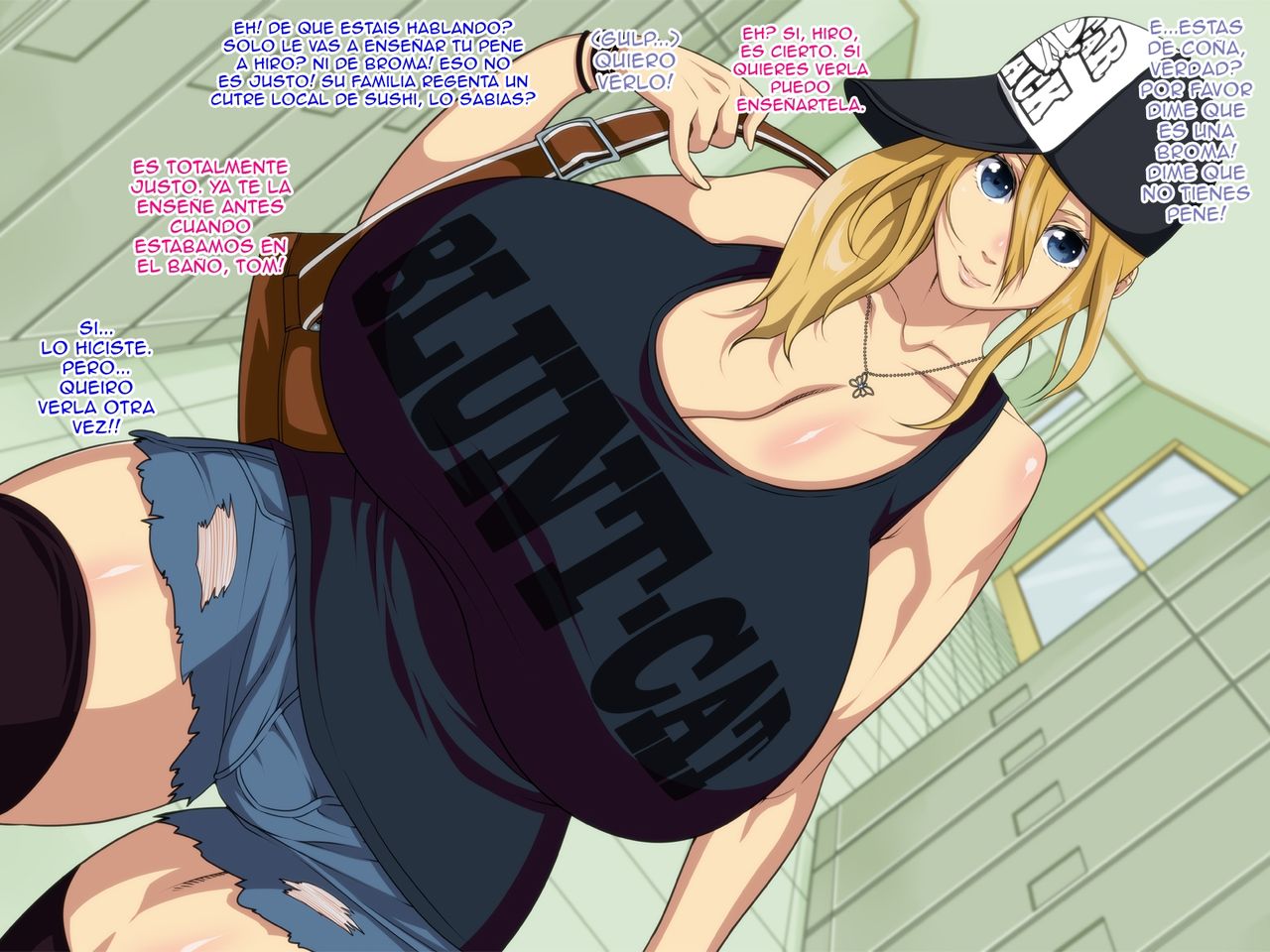 Akogare no Girl Friend ga Oppai Chinko datta. in USA page 5 full