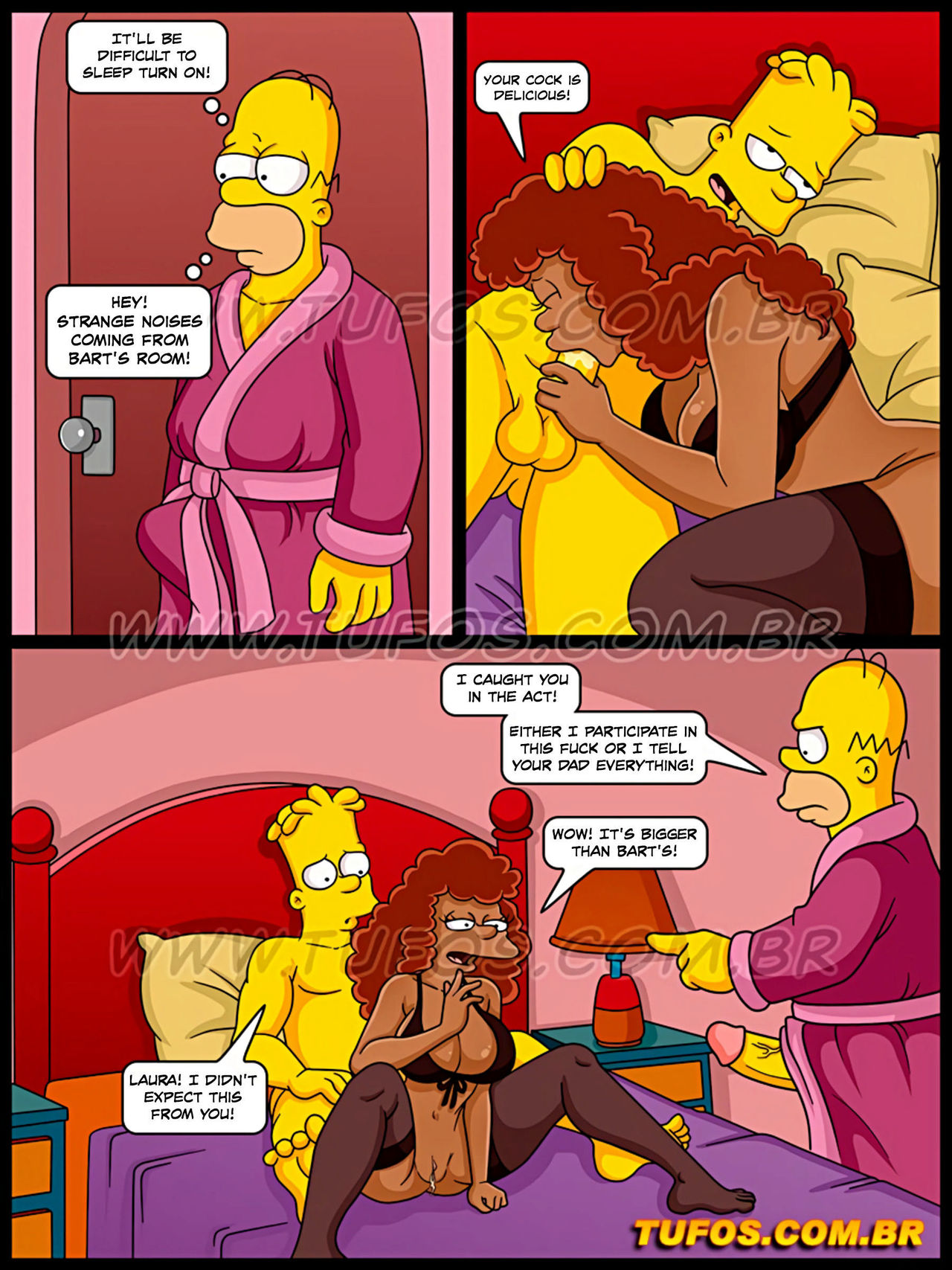 THE SIMPSONS 34 - TAKING THE COP’S COCK page 10 full
