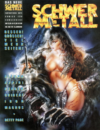 Schwermetall #169-170 cover