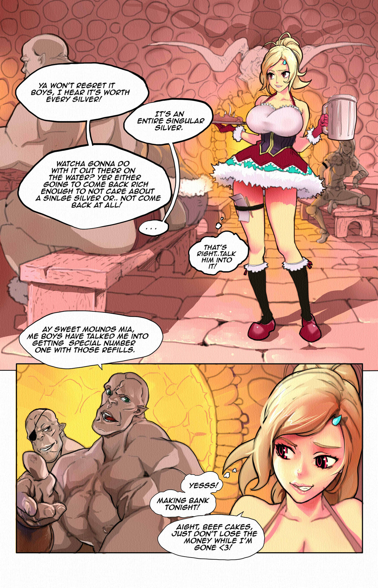 Mila Comic page 1 full