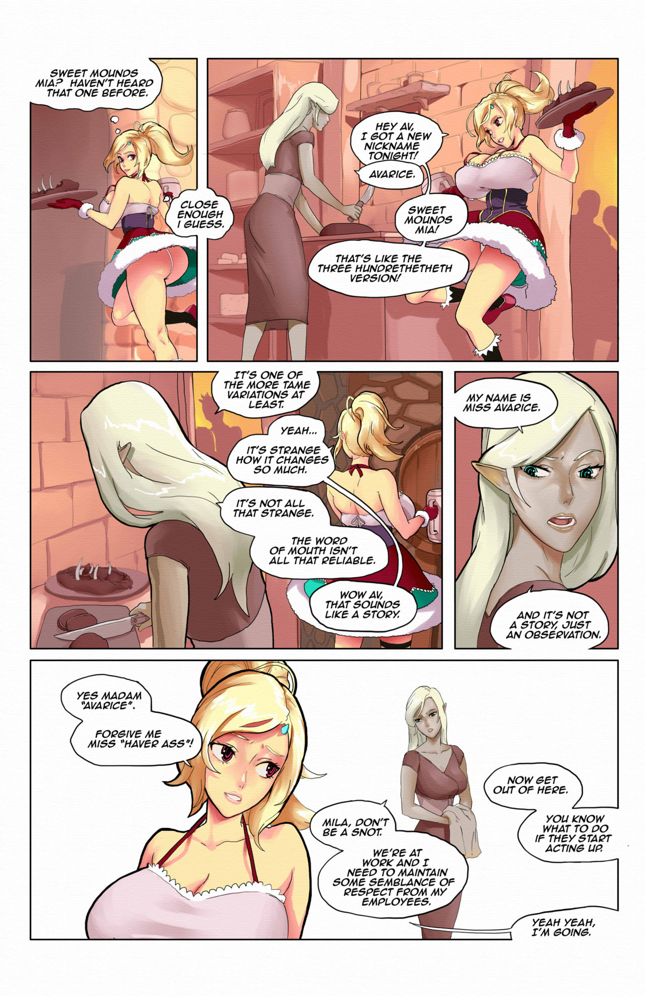 Mila Comic page 2 full