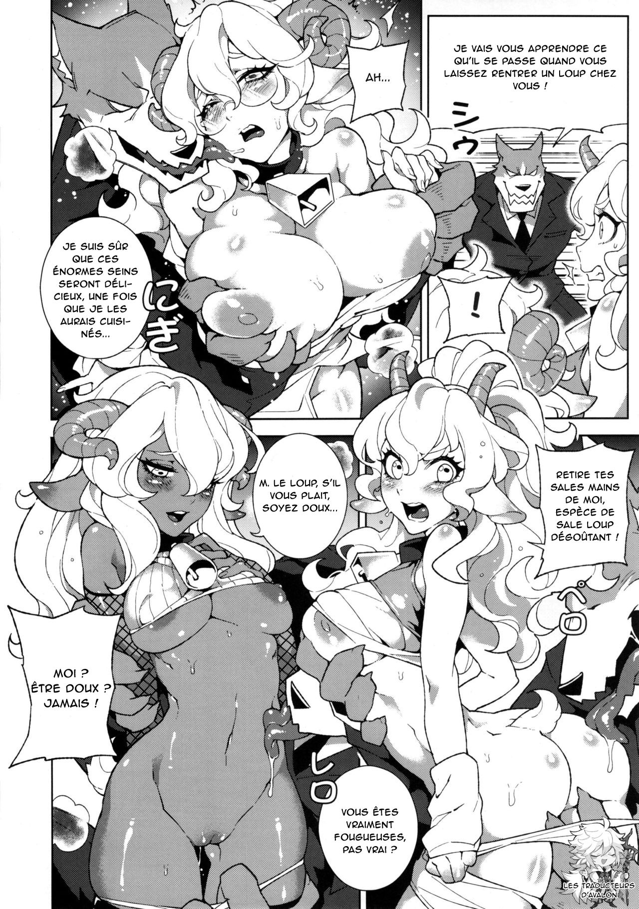 Childhood Destruction #5 ~The Wolf and the Seven Young Goats~ page 8 full