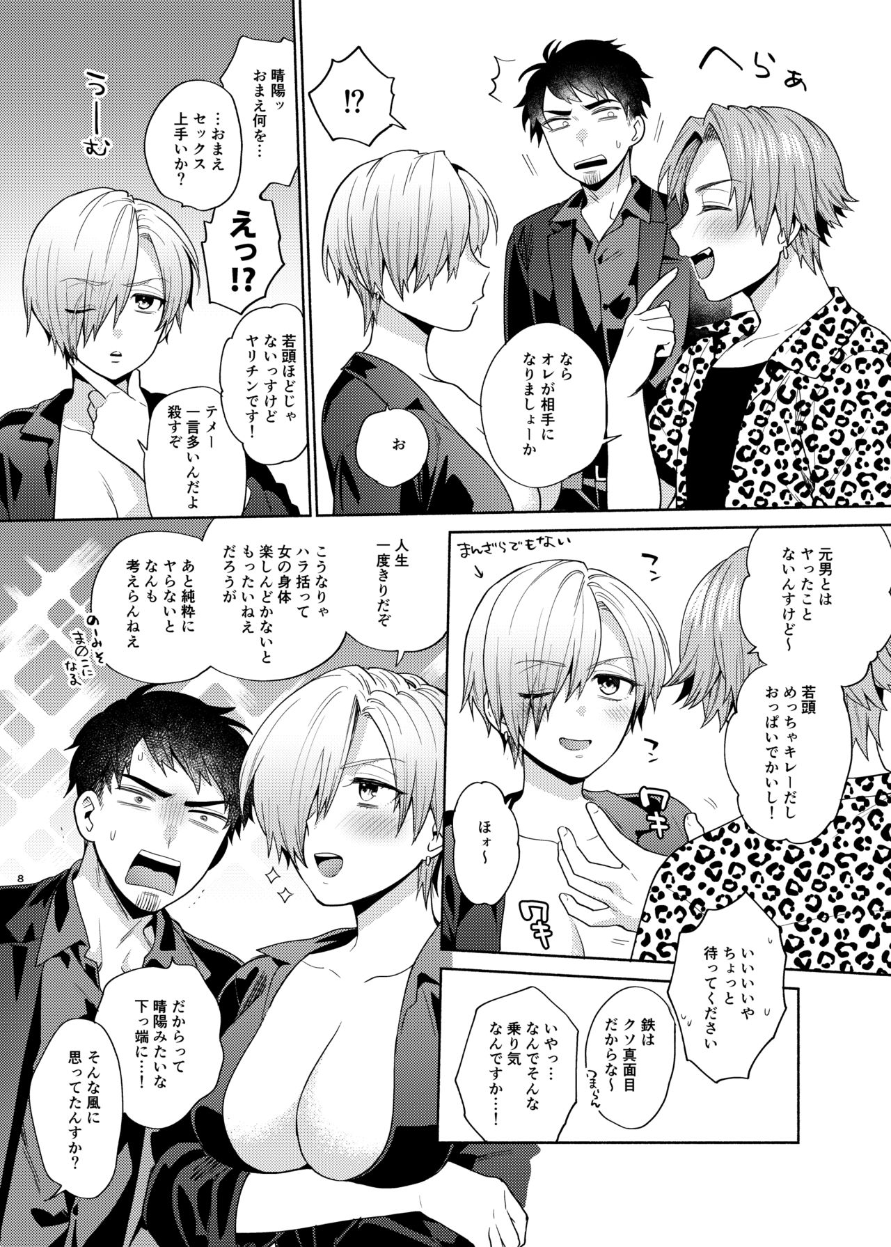 TSFヤリ〇ン極道ちゃん page 7 full