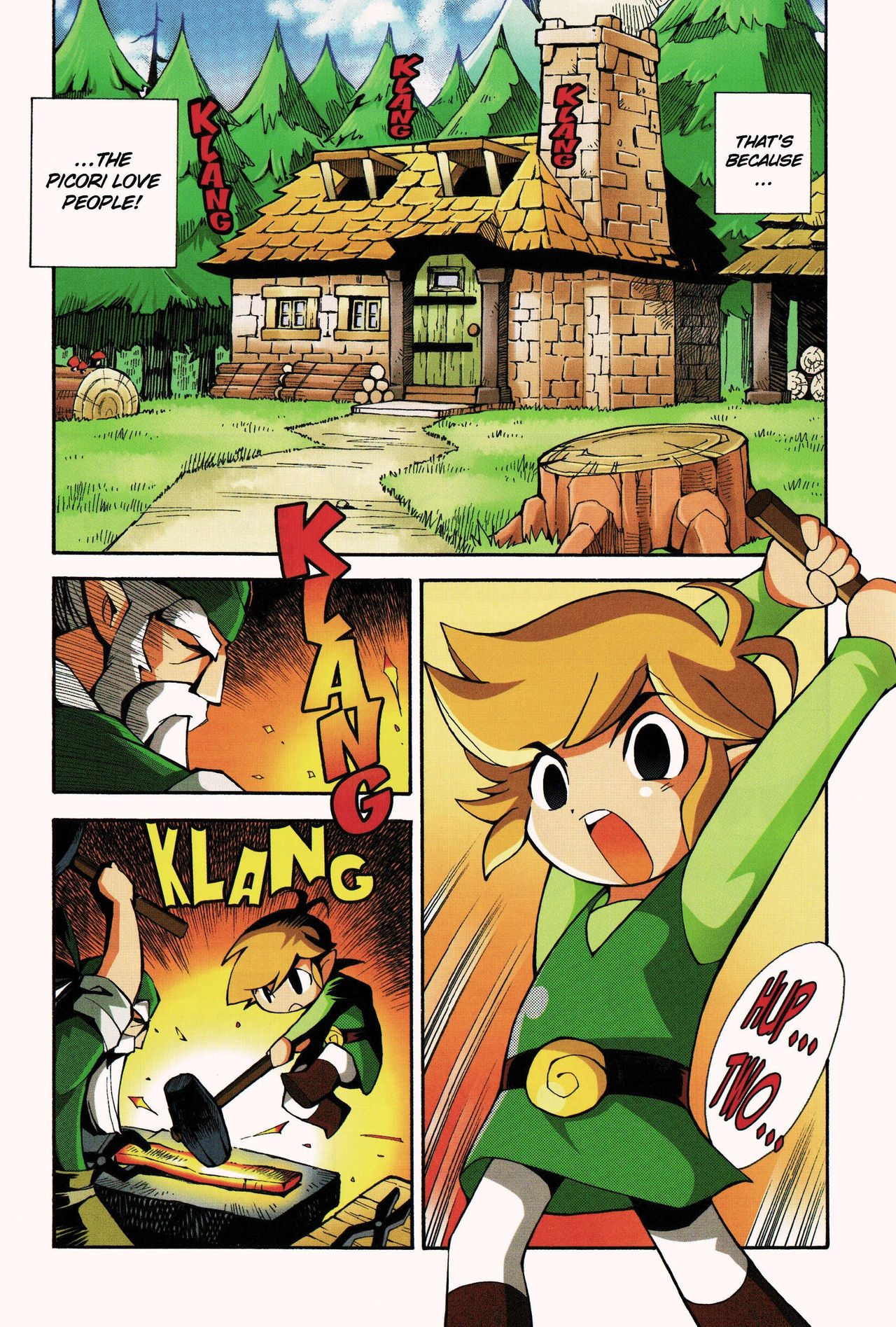 The Legend of Zelda - Minish Cap Manga page 9 full