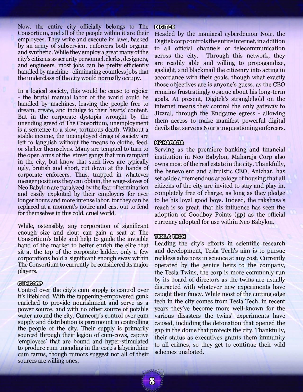 Fapp: Cyberjunk page 9 full