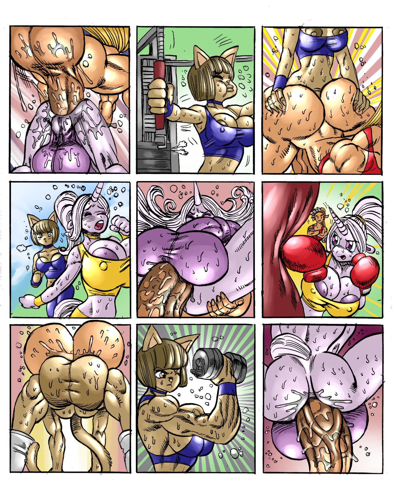 Training the Horsegirl! page 10 full