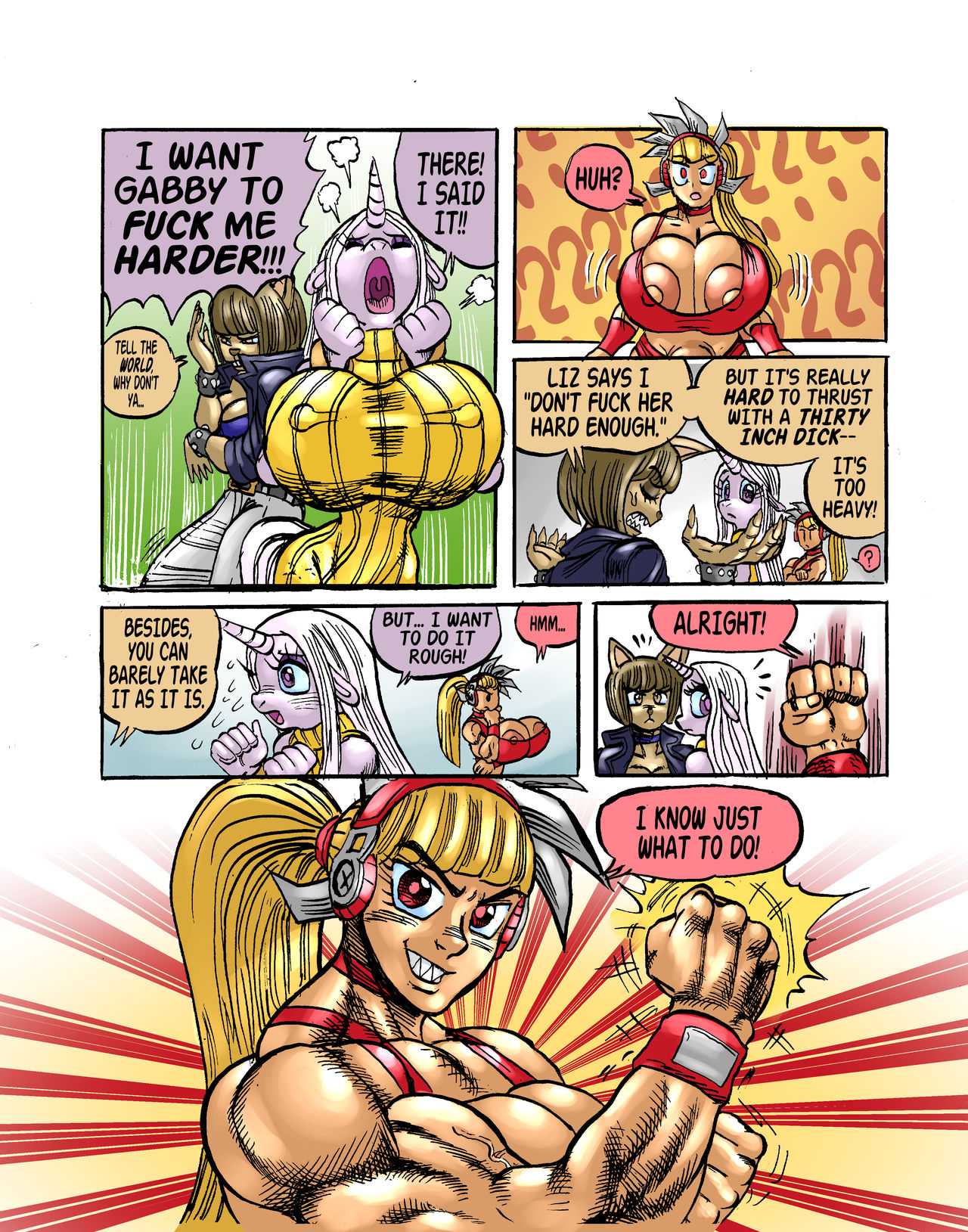 Training the Horsegirl! page 4 full