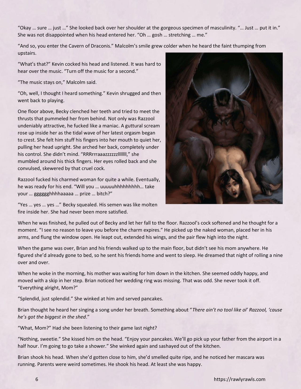Roll Ten for a Save: Rawly Rawls Fiction page 6 full