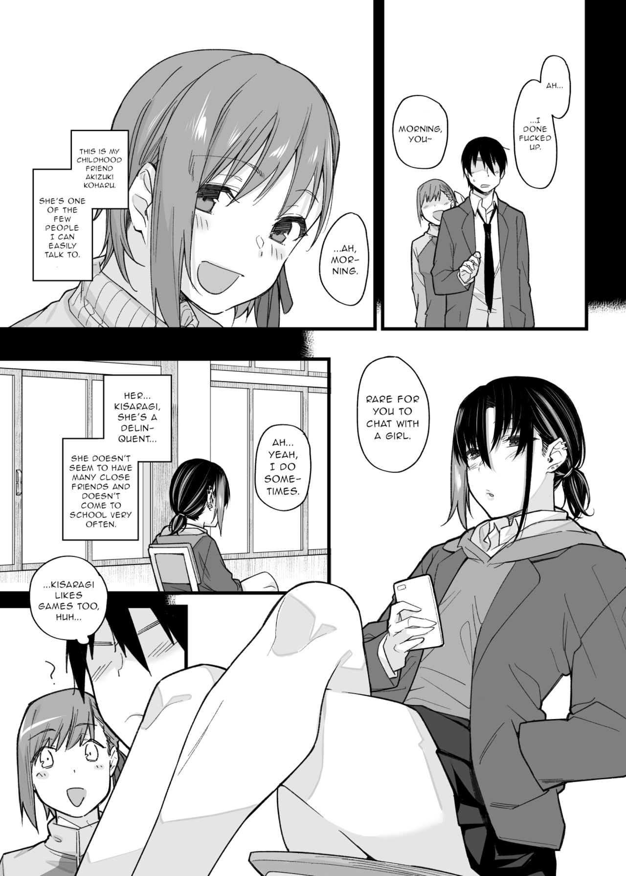 Boku no Ie ga Class no Furyou Musume ni Iribitararete iru Ken. page 9 full