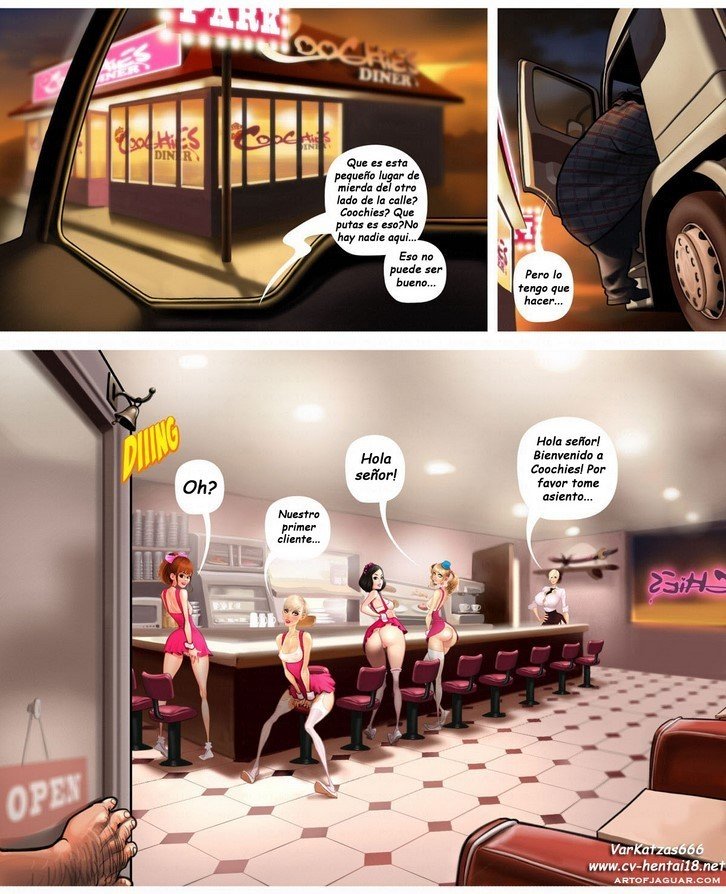 Coochies Sex Diner page 5 full