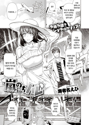 Arashi no Chi Hare cover