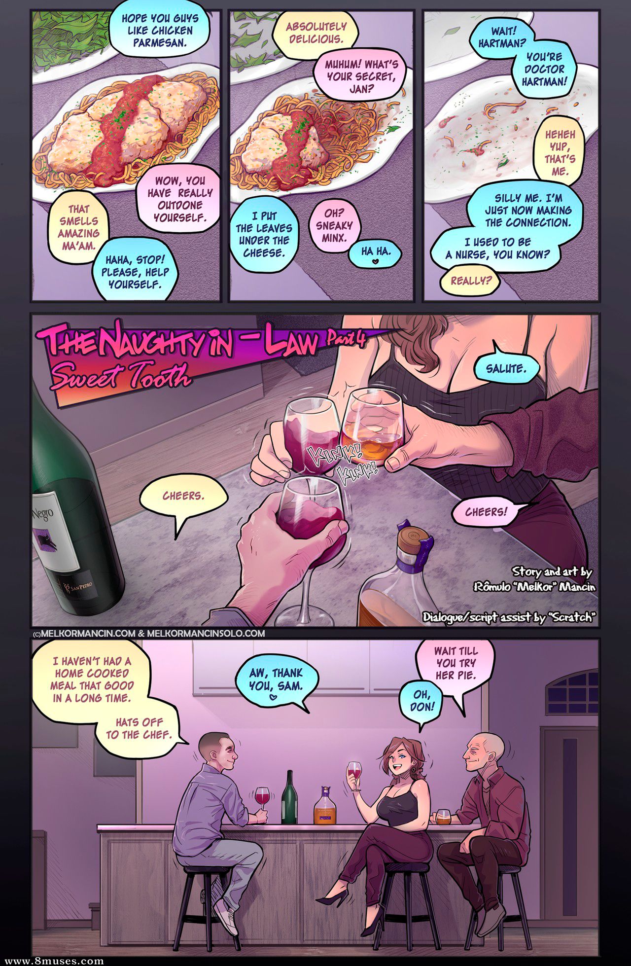 The Naughty In-Law 4 - Sweet Tooth page 10 full