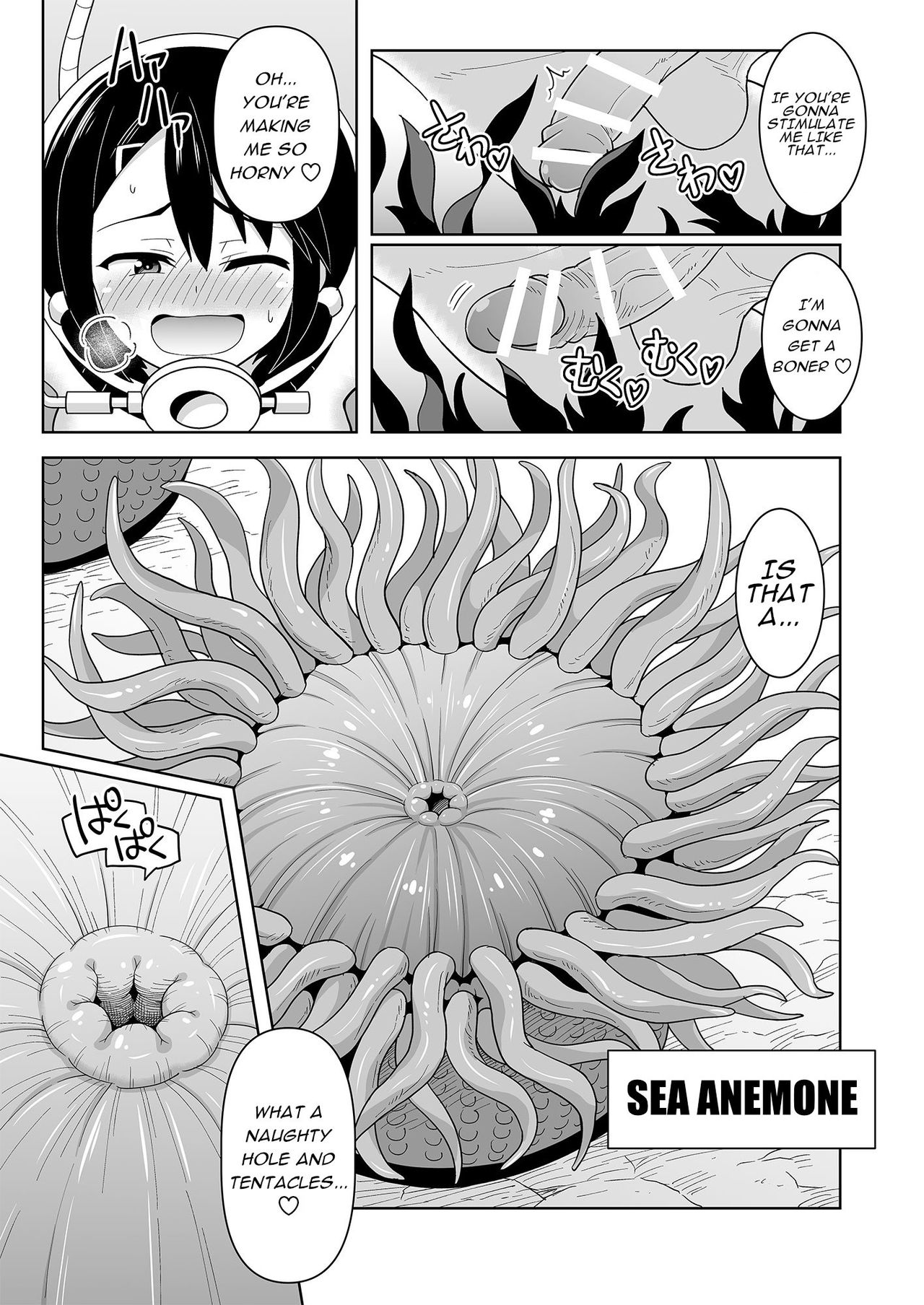Futanari Maki-chan Kaiyou Seibutsu-hen | Futanari-Maki Marine Life Edition page 6 full