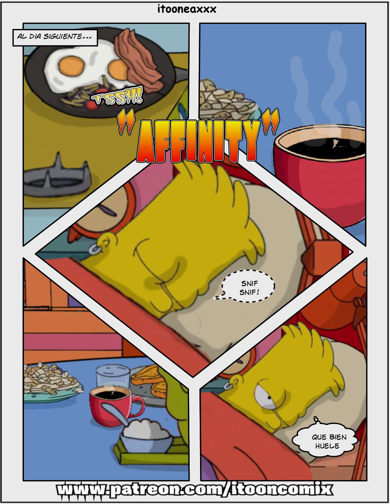 Simpsons xxx - Afinidad 2 page 1 full