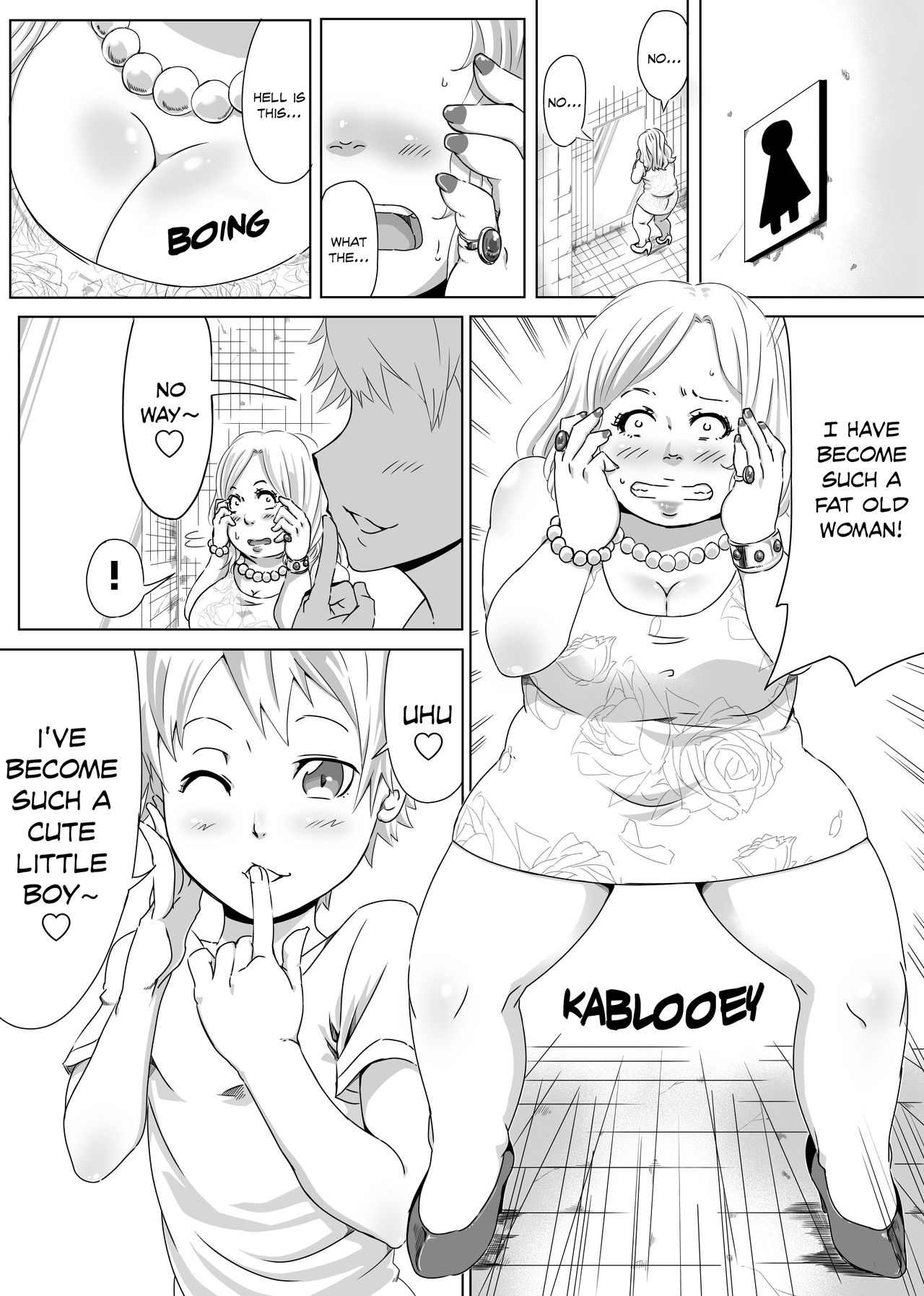 Older woman &amp; kid body swap page 2 full