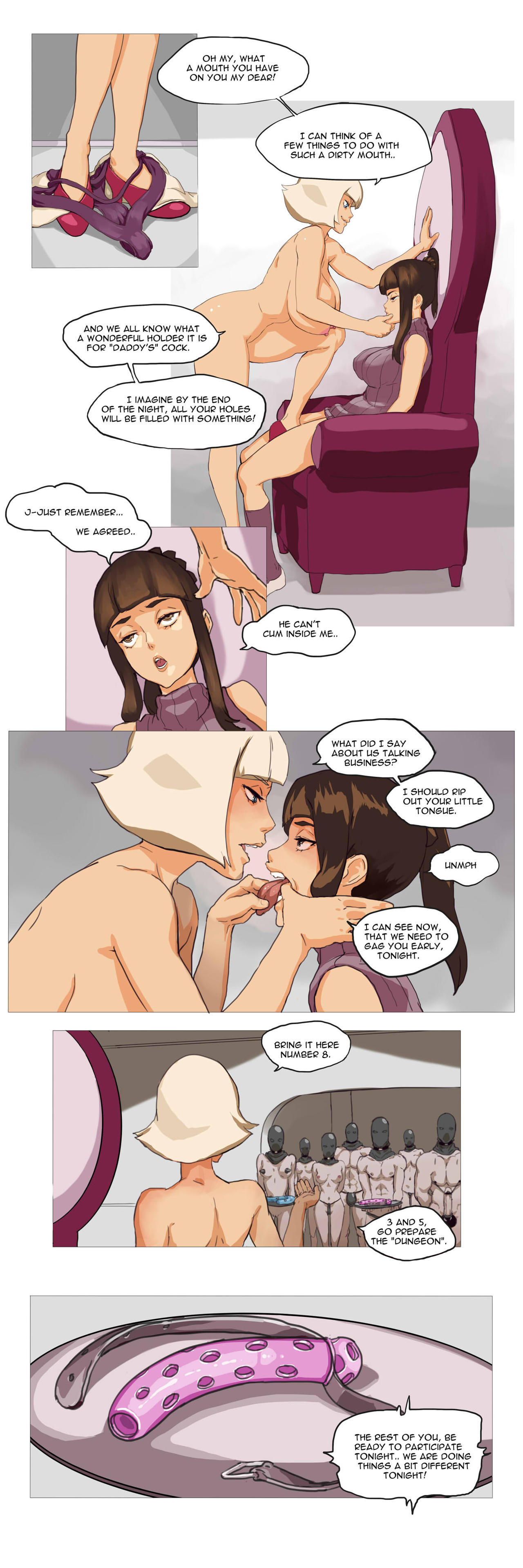 Intergalactic comic 2 - The Dominatrix page 2 full