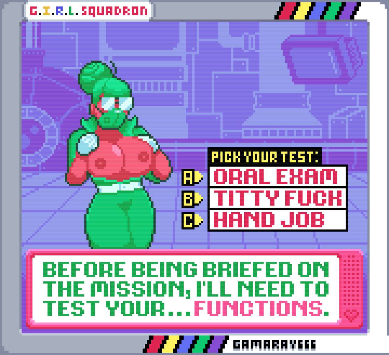 G. I. R. L. SQUADRON - A Choose Your Own Adventure page 4 full