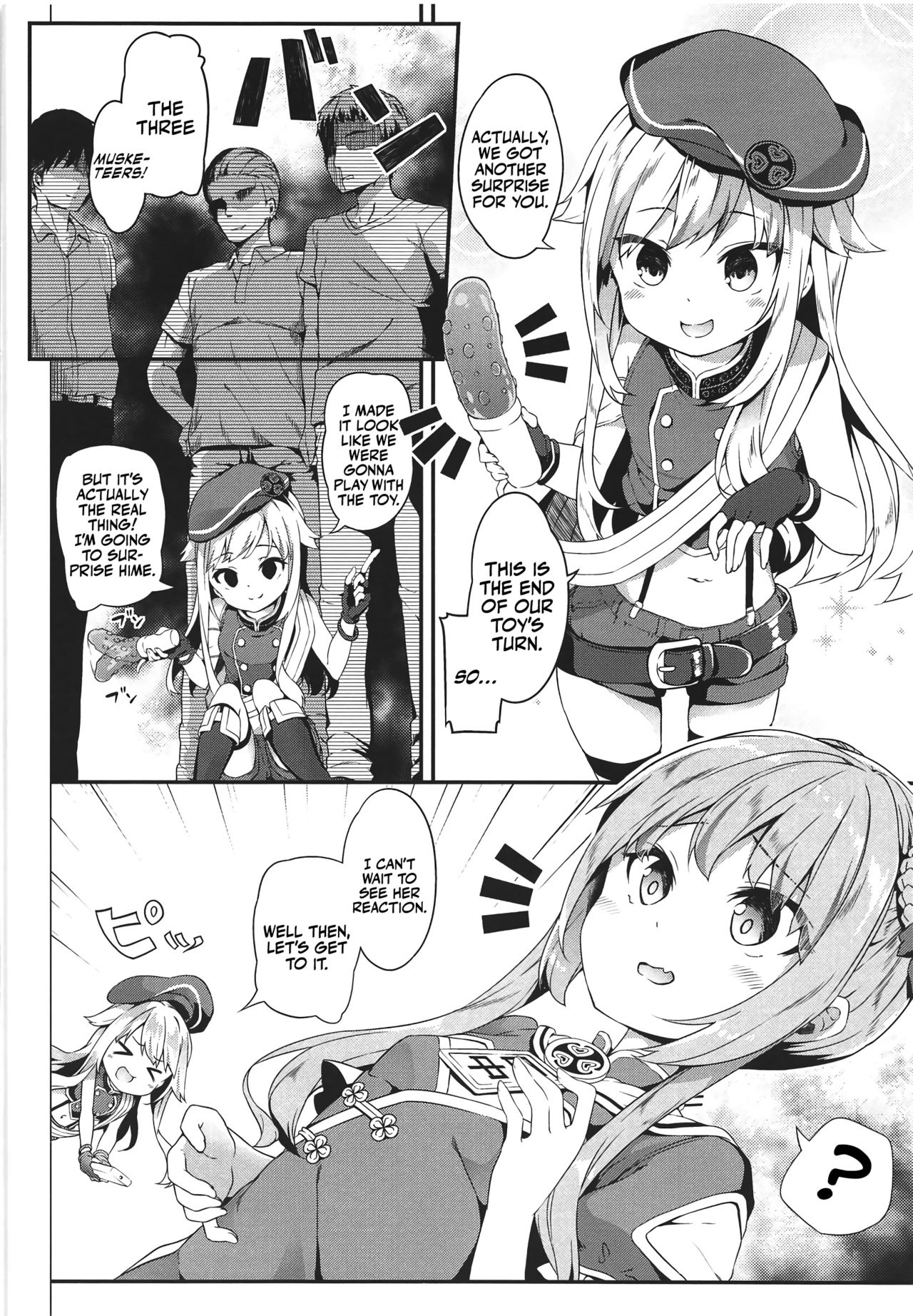 Dokkiri de HimeHina Haoo page 3 full