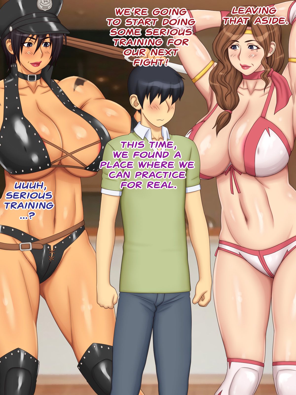Jukujoshi Pro Wrestling ROUND 2 page 8 full