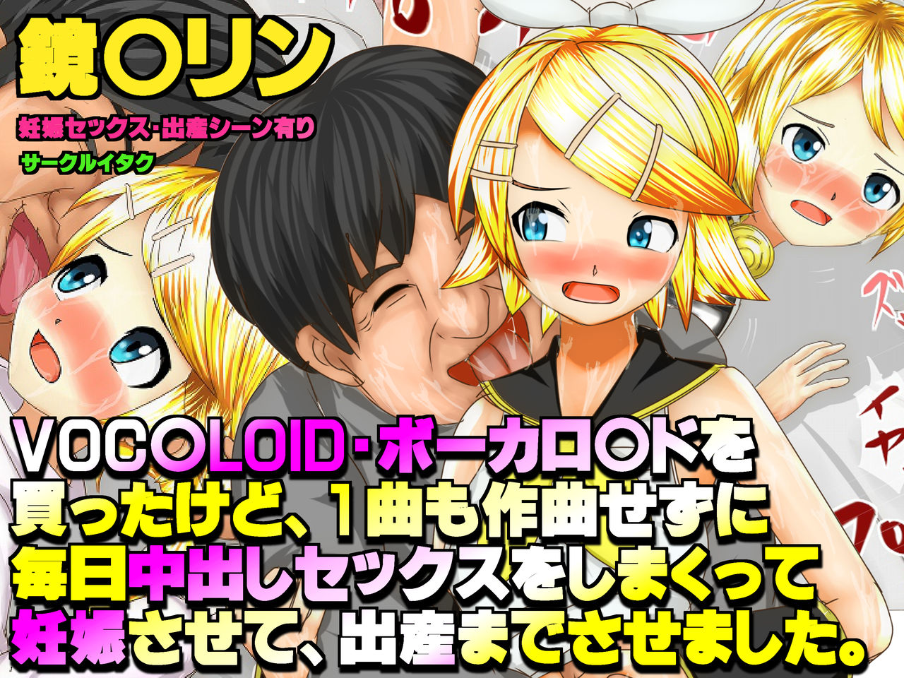 VOC○LOID・ボー○ロイドを買ったけど、1曲も作曲せずに 毎日中出しセックスをしまくって 妊娠させて、出産までさせました。 鏡○リンエロ画像 page 1 full