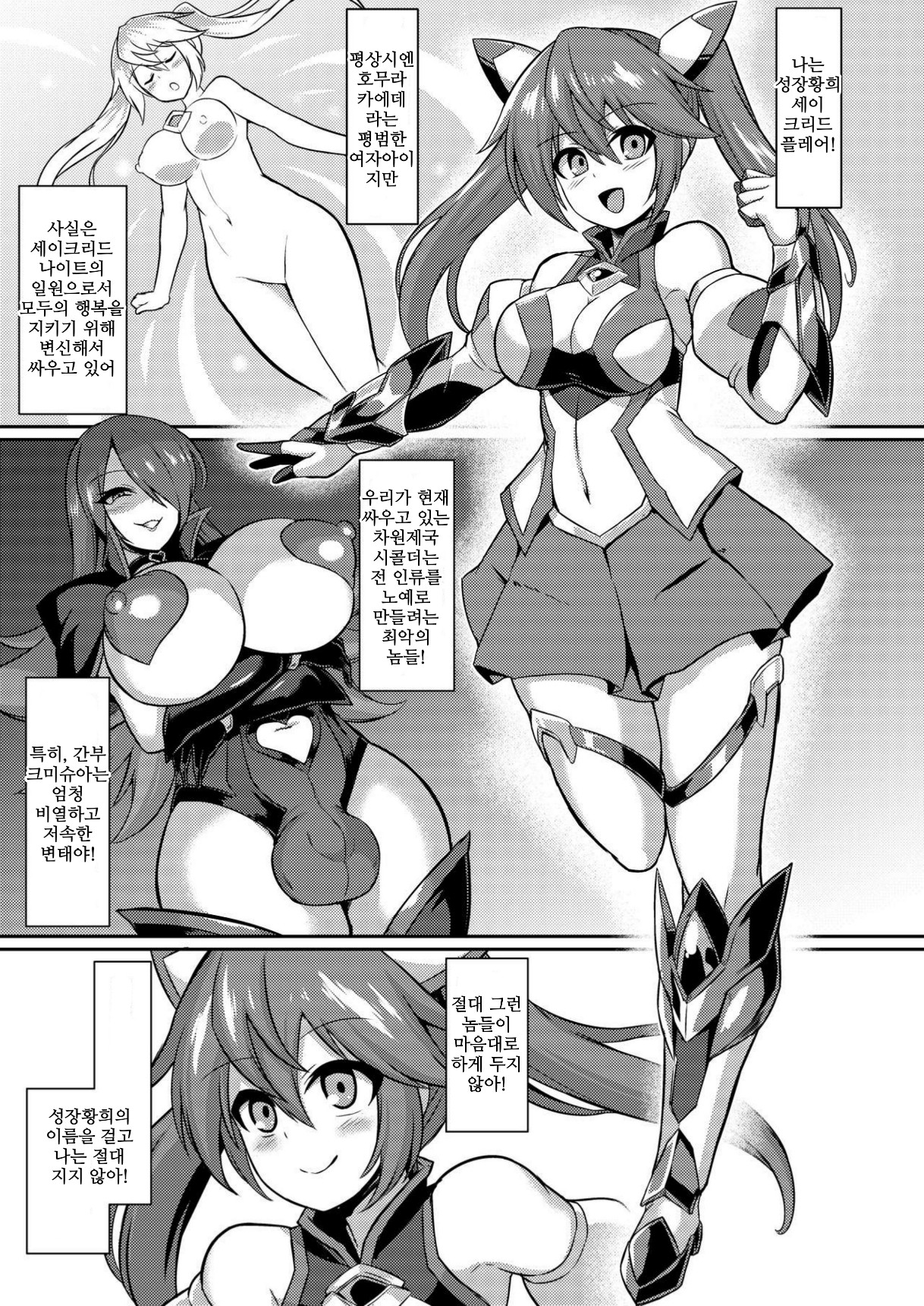 Seisou Kouki Sacred Flare -Kutsujoku no Kyousei Fukujuu Sennou- page 2 full