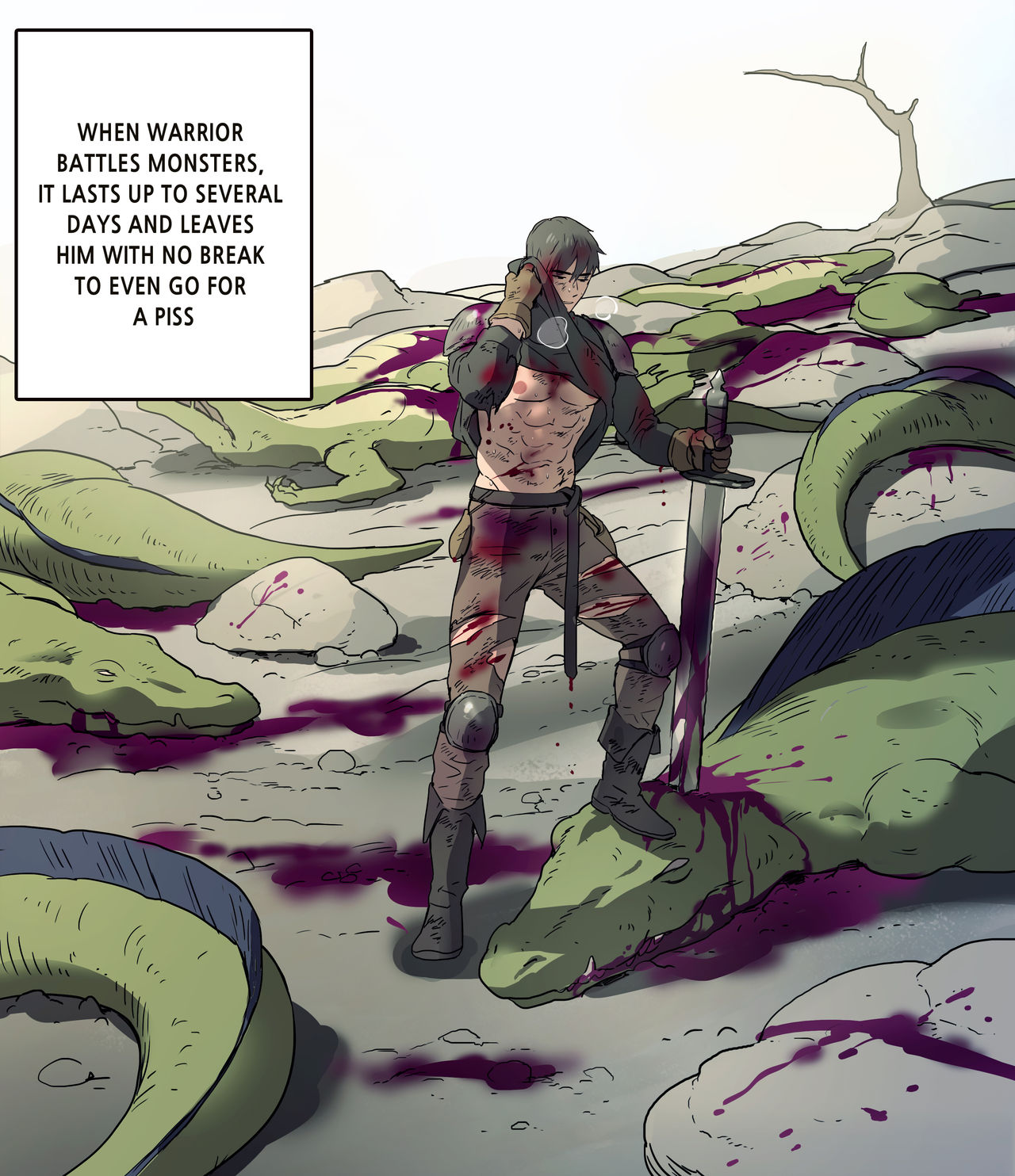 Yuusha-sama no Rotenburo | Warrior's Outdoor Bath page 1 full