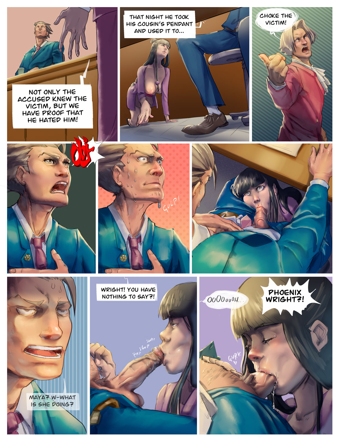 Ace Attorney - The Trial of Sex page 5 full