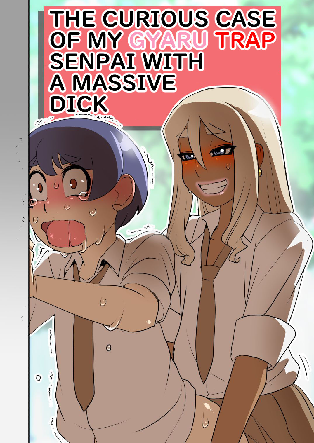 Otokonoko Gal Senpai no Chinpo ga Dekai Ken The Curious Case of My Gyaru Trap Senpai With A Massive Dick  español page 1 full