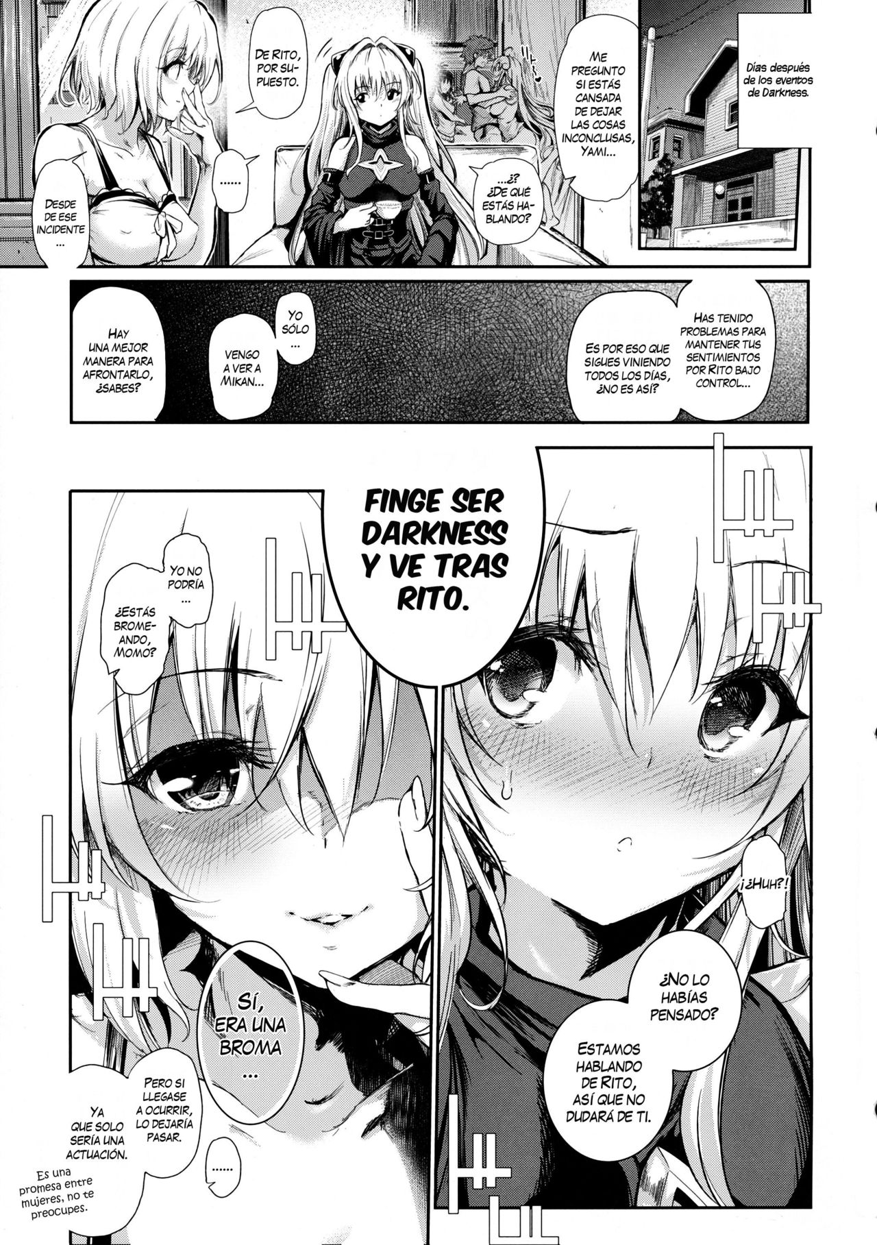 Koisuru Yami wa Uso wo Tsuku ~Sweet Dream~ | To Love Yami is To Lie ~Sweet Dream~ page 4 full
