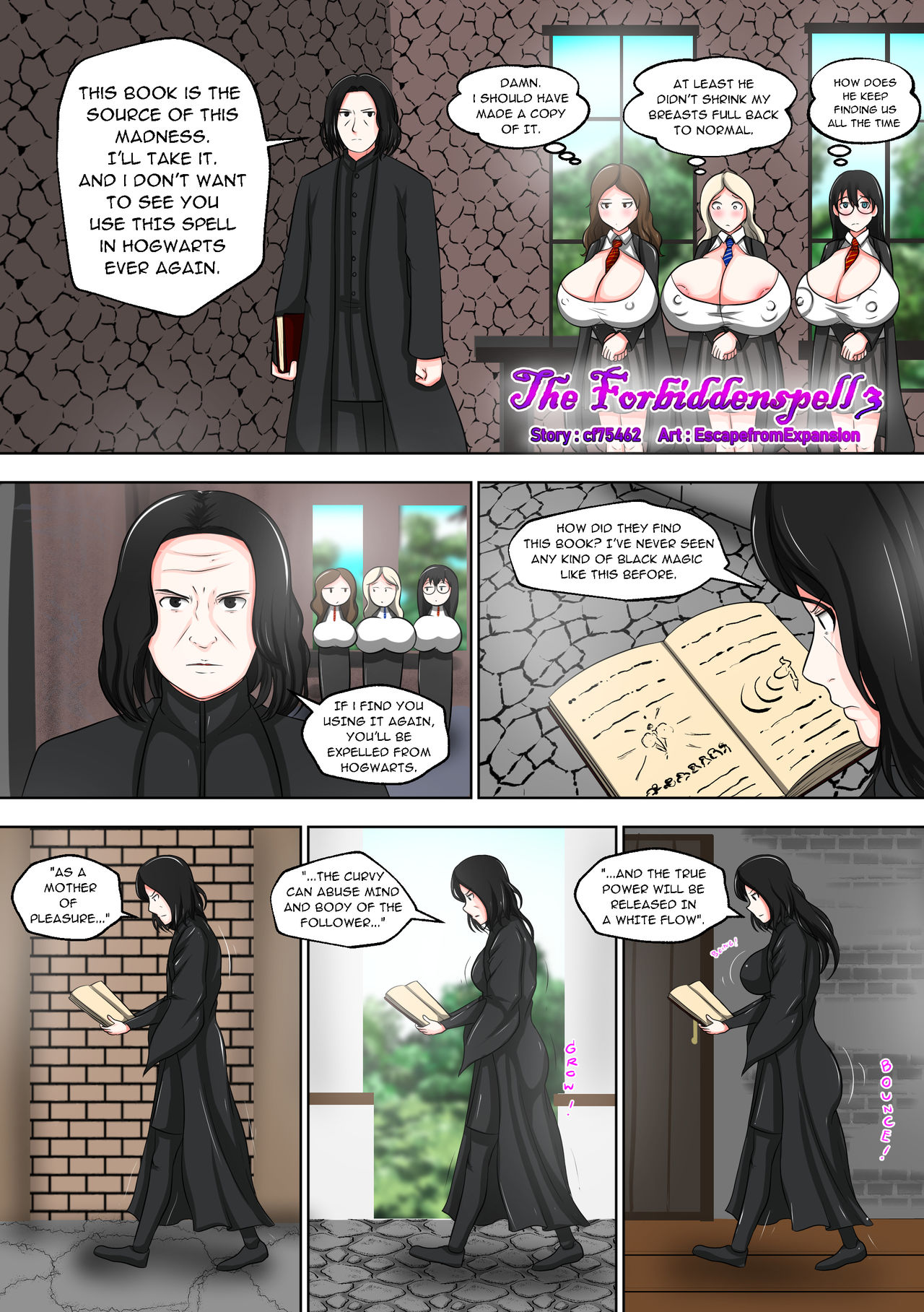 The Forbidden Spell page 5 full