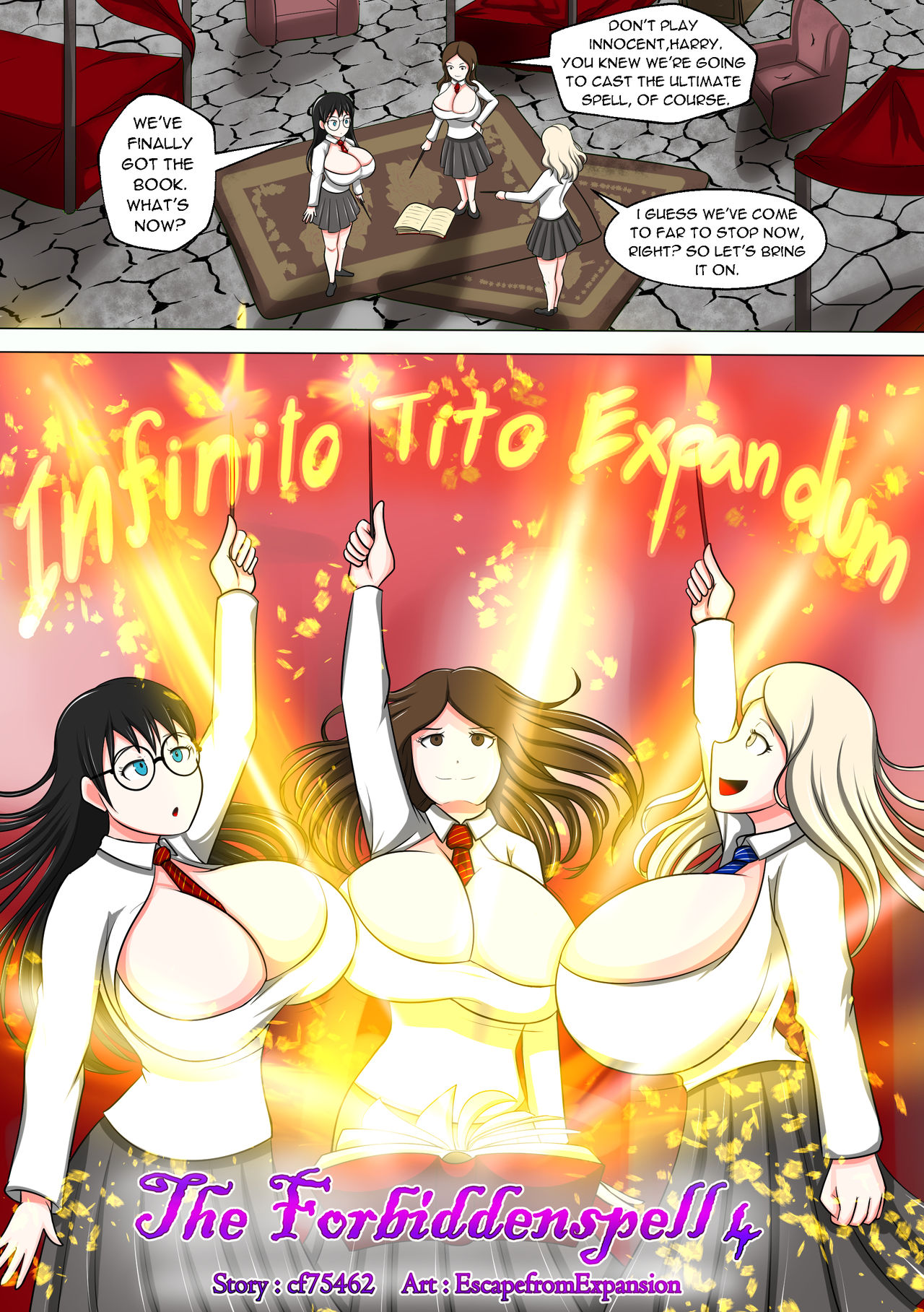 The Forbidden Spell page 9 full