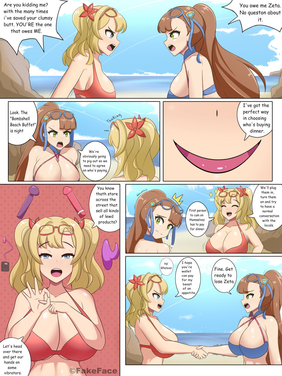 Beatrice y Zeta page 1 full